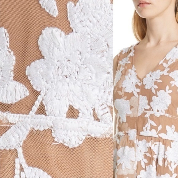 Tracy Reese Half Peplum Floral Dress - Picture 6 of 7